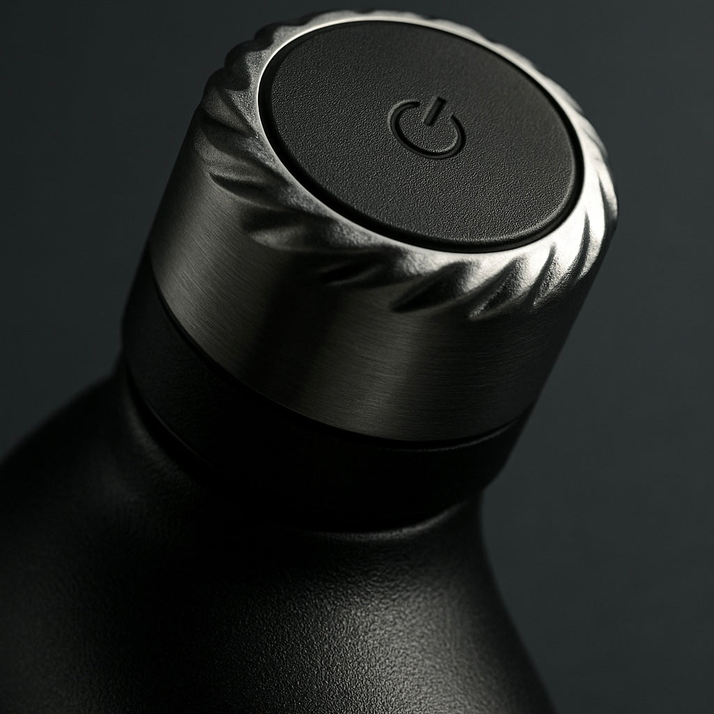 Cluvoa UV Elite self-cleaning bottle — 60-second UV-C purification cycle